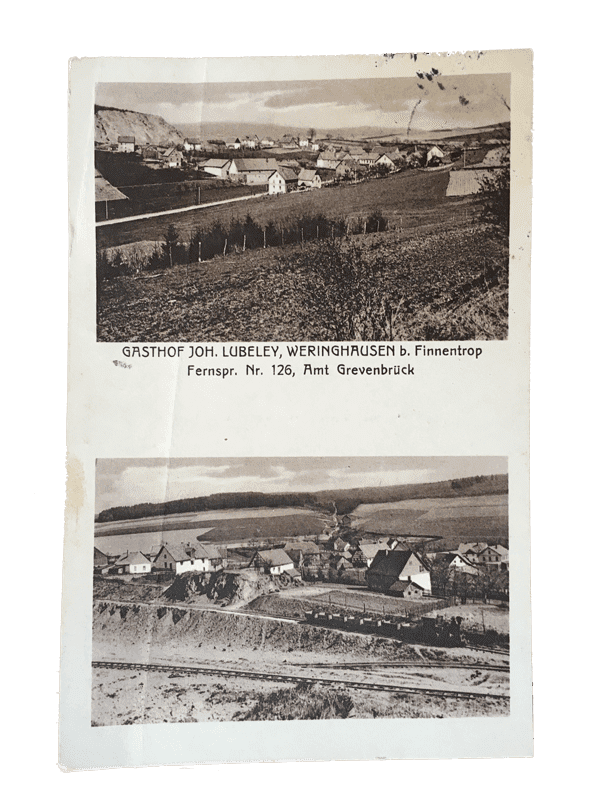 Altes Bild von Weringhausen